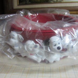 NEVER OPENED FRISKLES ALPO CELEBRATES DALMATIANS (DISNEY) DOG BOWL